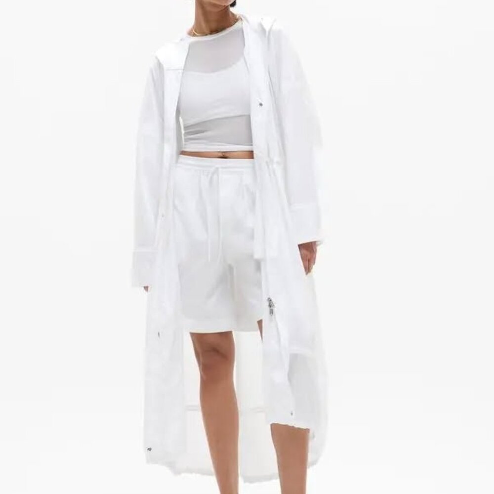 Long Rain Jacket Athleta